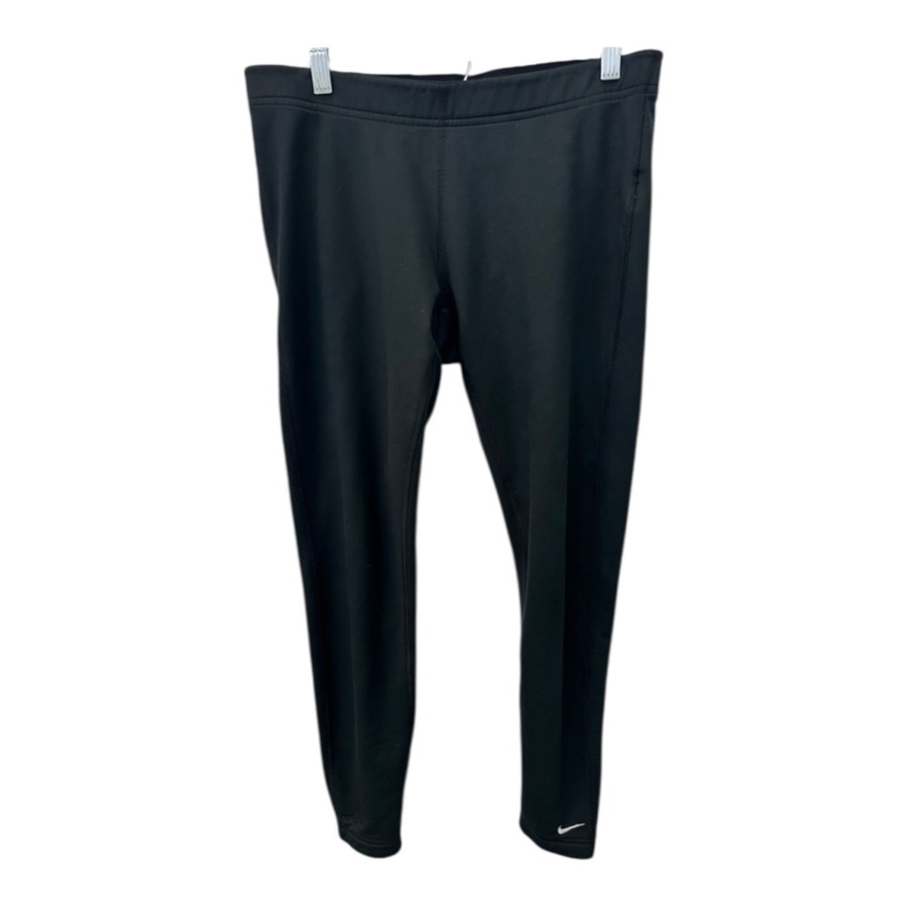 Nike Pro Black Fleece Lined Leggings Dri Fit S